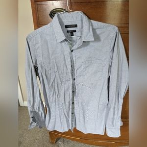 Banana Republic Grey long sleeve button down shirt